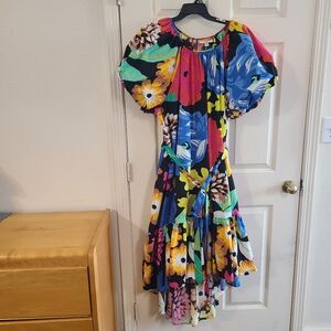 Christopher John Rogers Goergeus  Multicolor Dress Size 4X